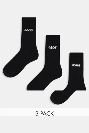 ASOS 4505 Icon 3 pack anti bacterial crew sport socks in