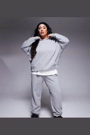 ASOS 4505 Curve quick dry heavyweight training joggers in marl