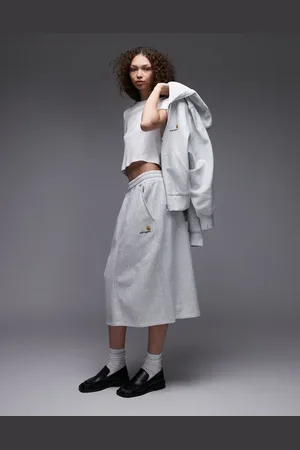 Carhartt American Script sweat skirt in marl