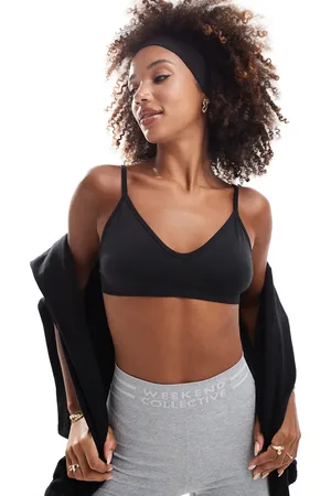ASOS 4505 Icon seamless active intimate light support sports bra in