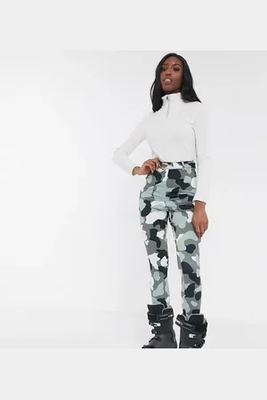 ASOS 4505 Tall ski super skinny trouser with stirrup in camo
