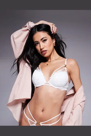 Ann Summers Lovers Lace padded plunge bra in