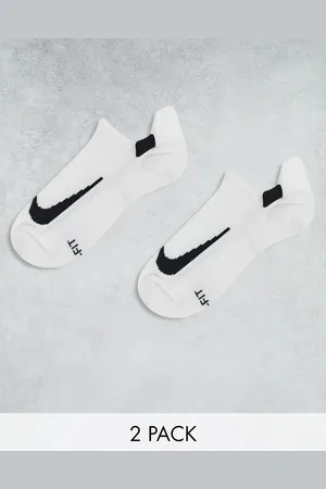 Nike Multplier 2 pack no show socks in