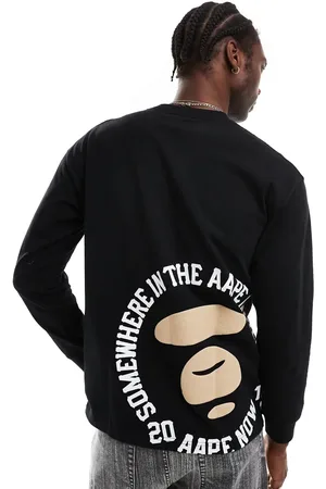 A Bathing Ape Aape By A Bathing Ape long sleeve universe t-shirt in
