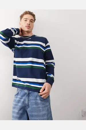 A Bathing Ape Aape By A Bathing Ape long sleeve stripe t-shirt in