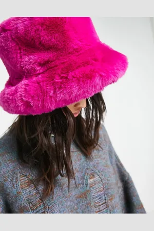 ASOS Faux fur bucket hat in
