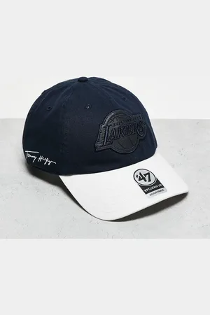 47 Brand X Tommy x LA Lakers MLB logo detail contrast clean up cap in