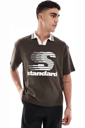 Bershka Sports retro graphic t-shirt in