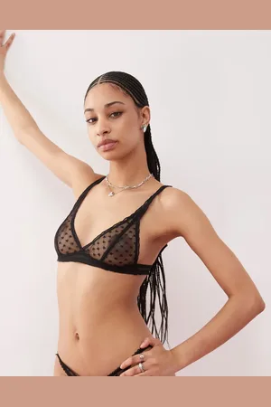 Motel Yandri heart lace soft bra in