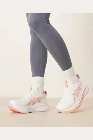 Asics Gel-Nimbus 27 running trainers in and light ube