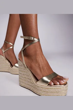 ASOS Wide Fit Tamika espadrille wedges in
