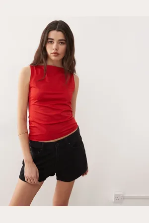 Weekday Annie boat neck tank top in