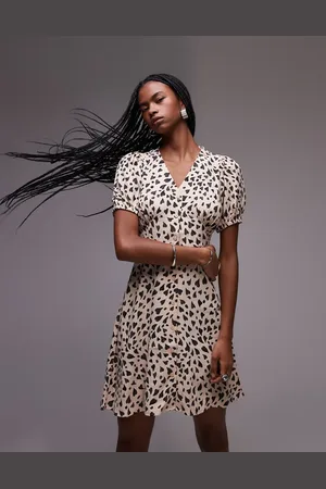 & OTHER STORIES & sheer chiffon maxi dress with layers and flower applique in
