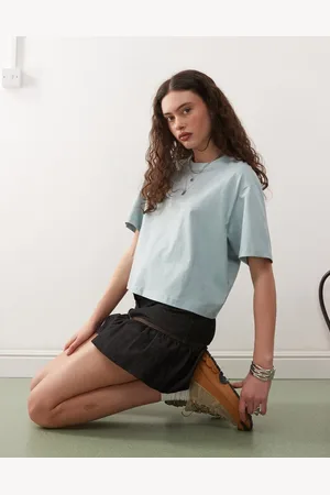 COLLUSION Boxy short sleeve t-shirt in ice