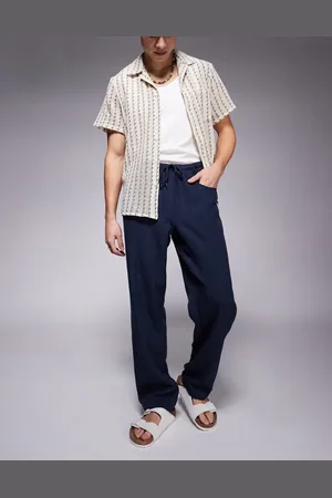 ASOS Baggy trouser with drawstring in