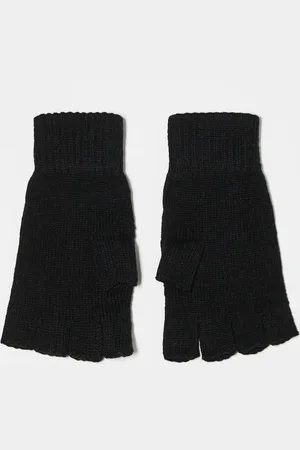 Weekday Wood unisex fingerless gloves in
