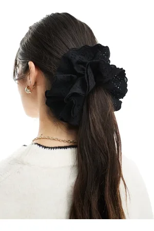 ASOS Broderie scrunchie in