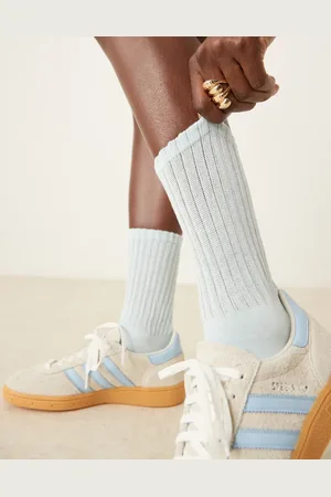 Sui Ava Magda pointelle ankle socks in baby