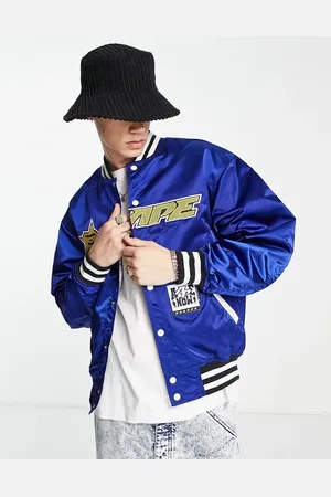 A Bathing Ape AAPE By A Bathing Ape college bomber jacket in