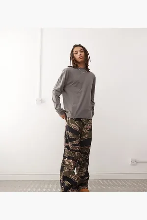COLLUSION Long sleeve t-shirt in charcoal