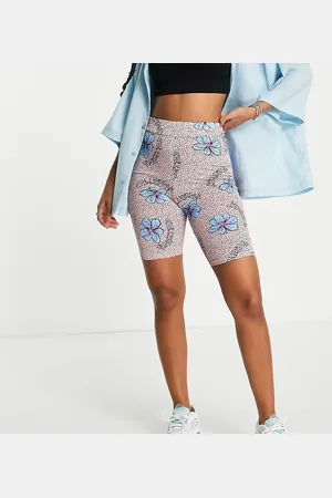 COLLUSION Forever flower legging short co-ord in