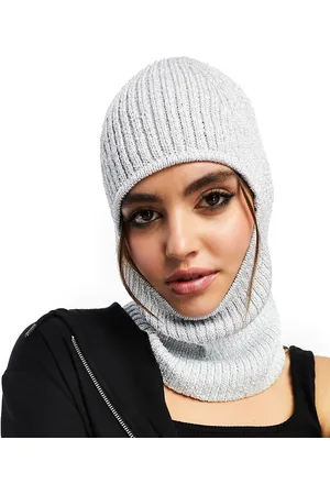 Weekday Unisex Bell shiny knitted balaclava in exclusive to ASOS
