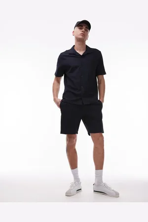 MANGO Jersey smart drawstring shorts in