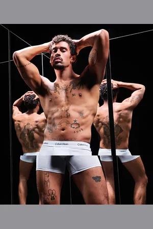 Calvin Klein Icon Cotton Stretch 3 pack boxer briefs in triple