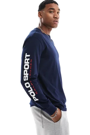 Ralph Lauren Sports Capsule logo long sleeve t-shirt in