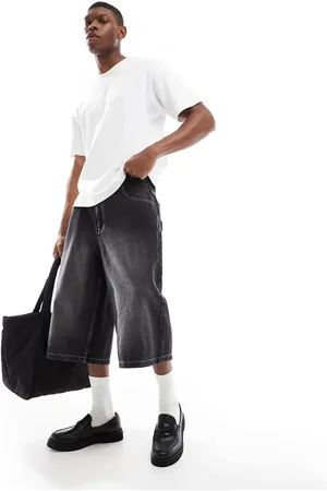 Bershka Super baggy jort in