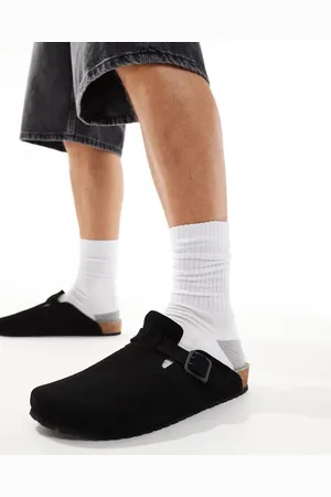 JACK & JONES Suede clogs in