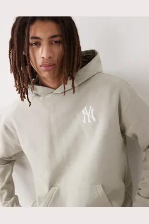 47 Brand NY Yankees logo back print hoodie in