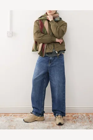Reclaimed Baggy dad jean in washed