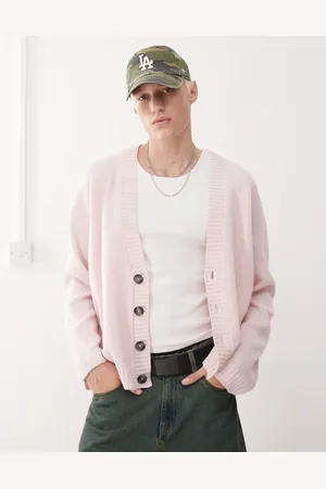 COLLUSION V-neck knitted cardigan in