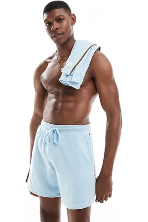 Paul Smith Paul Smith towelling beach shorts co-ord in light