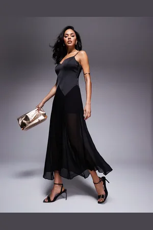 Forever New Organza sheer maxi dress in
