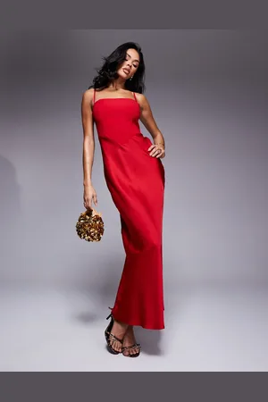 Forever New Square neck corset maxi dress in