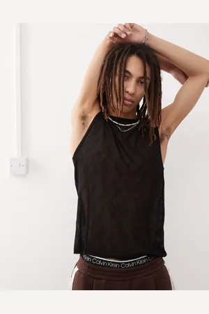COLLUSION Festival knitted tank in