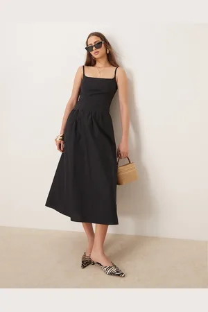 Forever New Drop hem midaxi dress in