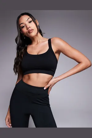 ASOS 4505 Fuller Bust sculpting seamless medium support sports bra in
