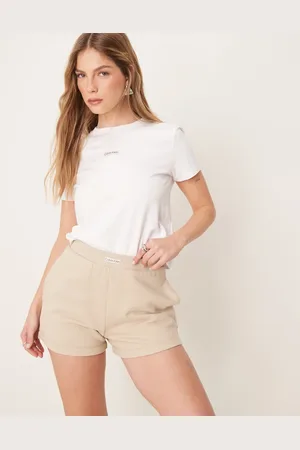 Calvin Klein Institutional jersey boxer shorts in beige