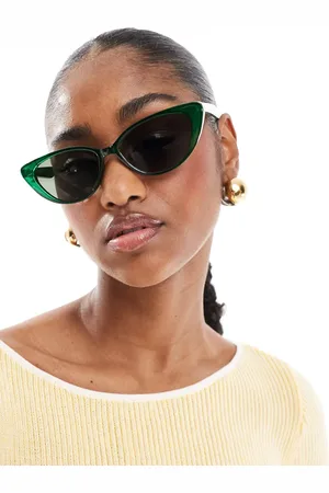 Aire Amalthea cat eye sunglasses in emerald