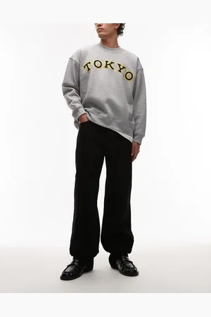 Topman Rigid baggy jean in