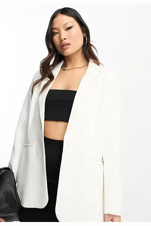 Forever New Tailored blazer in ivory