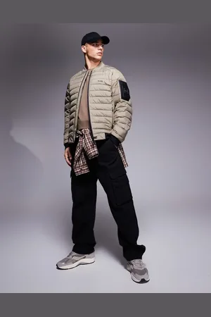 HUGO BOSS Ordos lightweight puffer bomber in mid