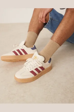 adidas Samba XLG trainers in cream and red