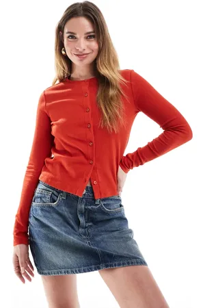 Cotton On Cotton On button up jersey cardigan in pointelle