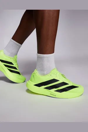 adidas Adidas Running Adizero EVO SL trainers in yellow and