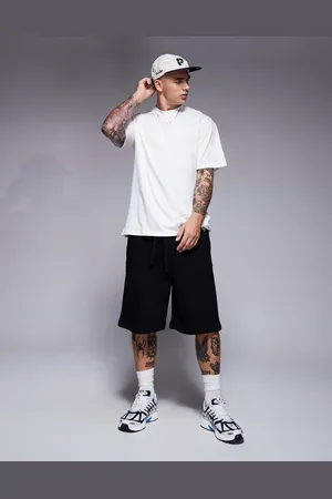 ASOS Premium heavyweight oversized shorts 400gsm in