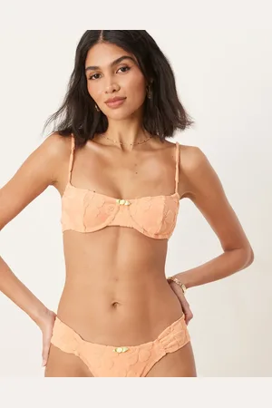 Wild Lovers Bikini top in coral kiss